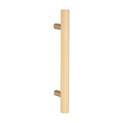 Straight knurling handle