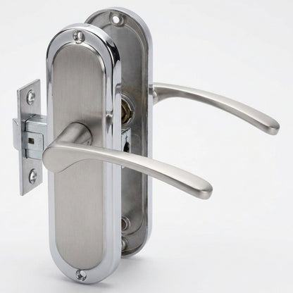 Toulouse Door Lever Handle Collection Latch Lock & Bathroom Set