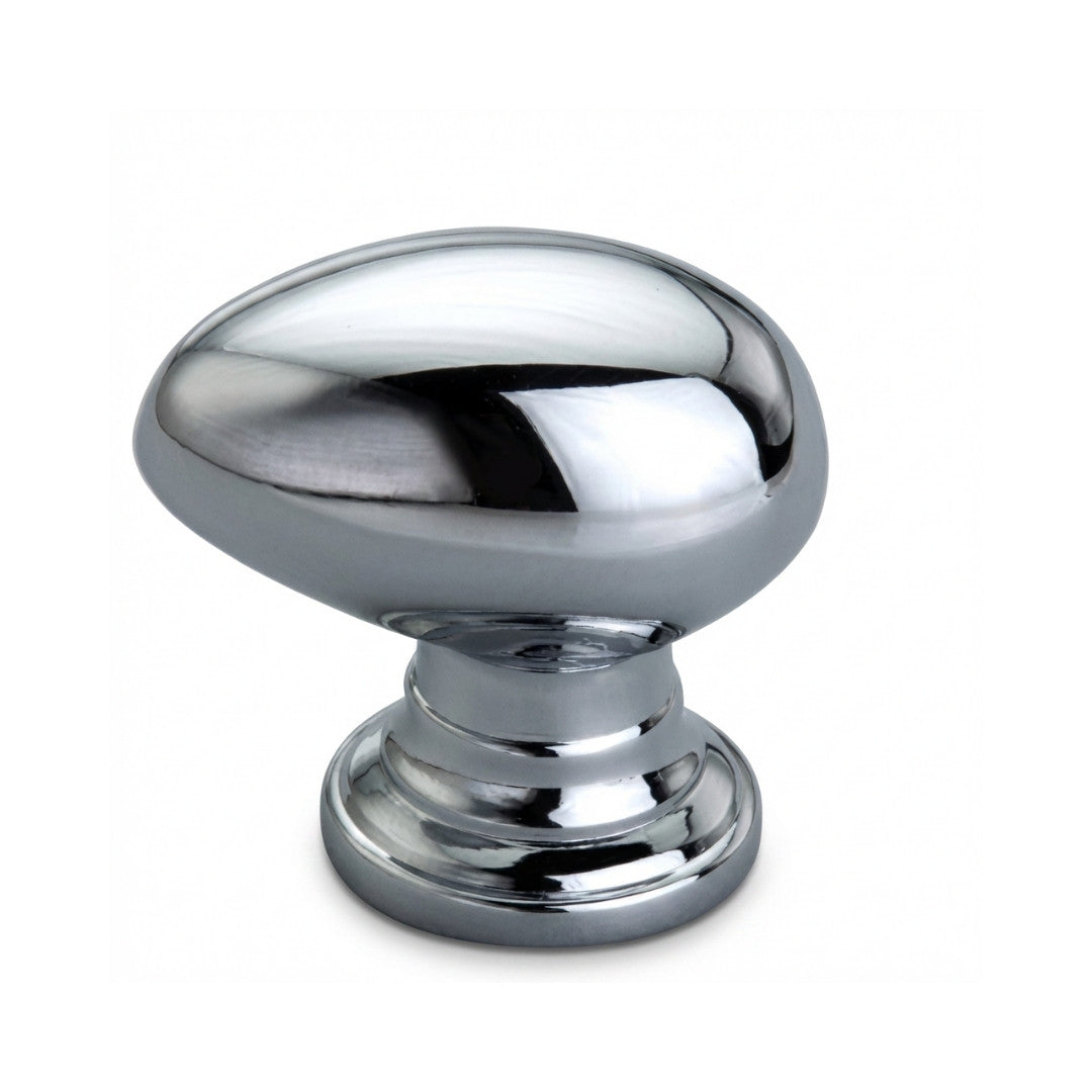 Bird Knob Chrome Satin Small Decorative Cabinet Knob