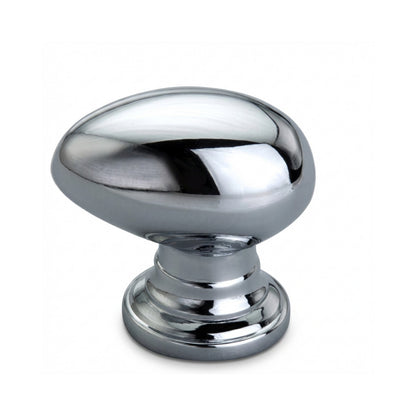 Bird Knob Chrome Satin Small Decorative Cabinet Knob