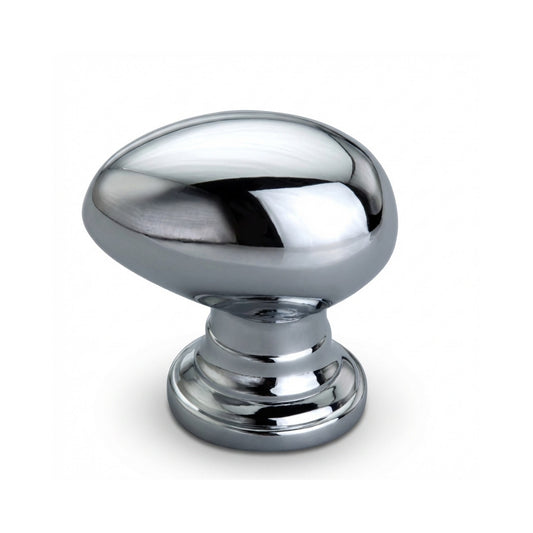 Bird Knob Chrome Satin Small Decorative Cabinet Knob