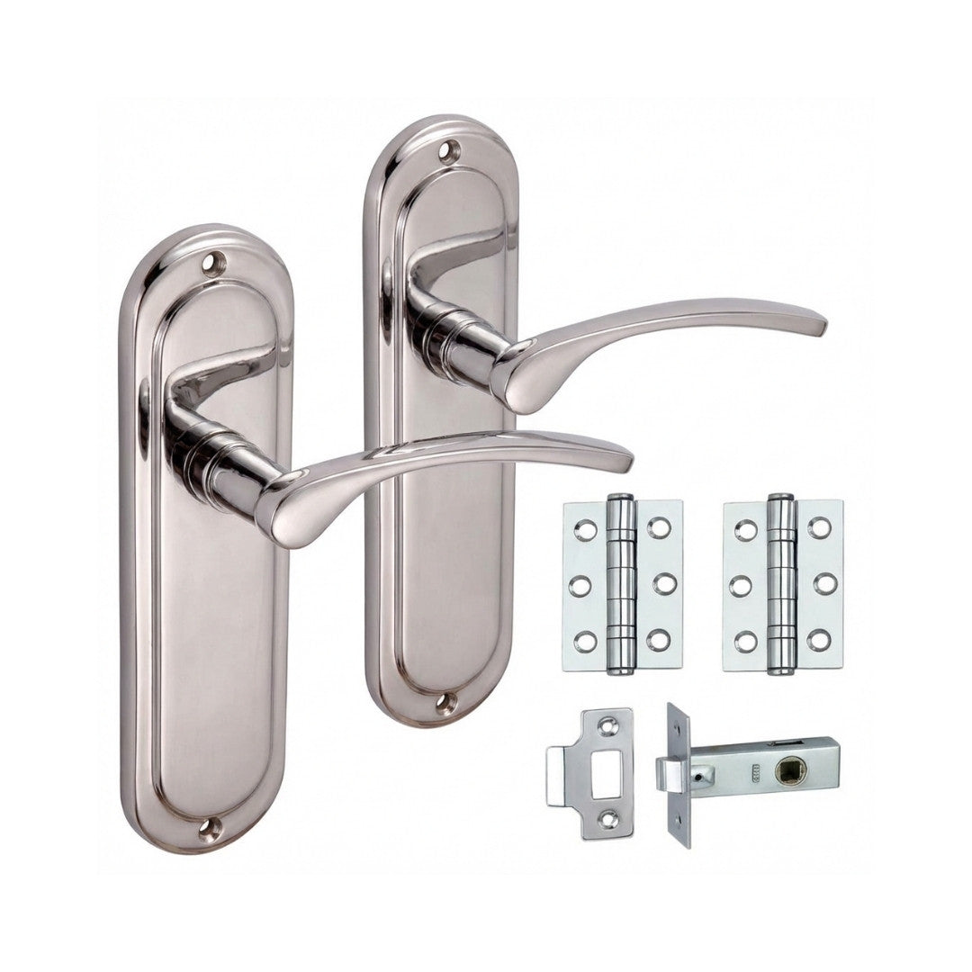 Toulouse | Toulouse Door Lever Handle Collection Latch Lock & Bathroom Set