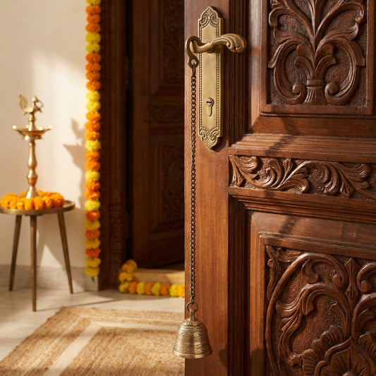 Brass Bell 12″ Handcrafted Decorative & Pooja Bell