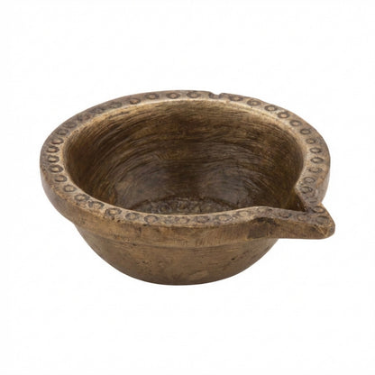 Brass Deepak 3 Handcrafted Decorative Diya