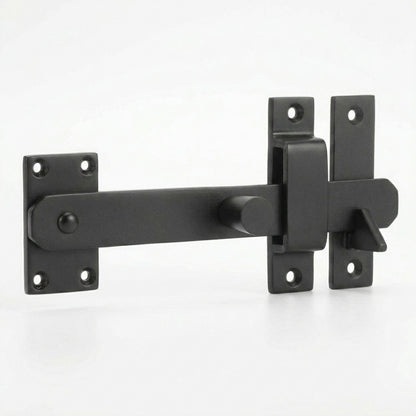 Solid Bronze Drop Bar Latch 8″ with Knob Gate & Door Bolt