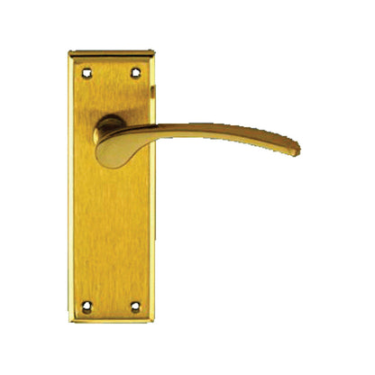 Edwardian Lever Door Handle Set – PB/MB & CP/MC Finishes