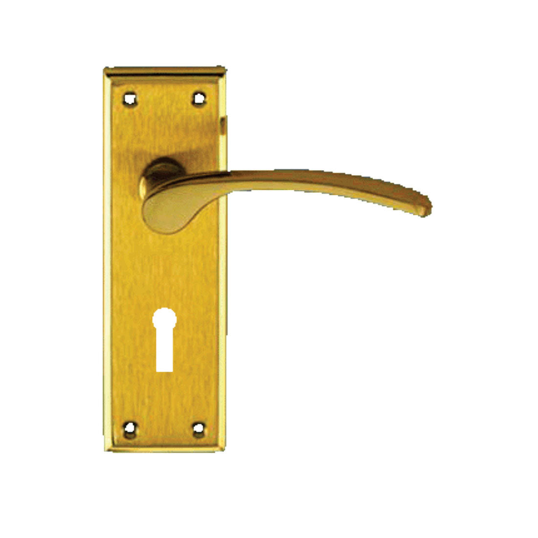 Edwardian Lever Door Handle Set – PB/MB & CP/MC Finishes