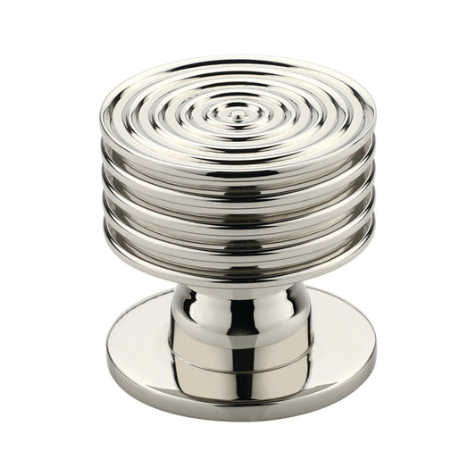 Essex Cabinet Knob Polished Nickel Large