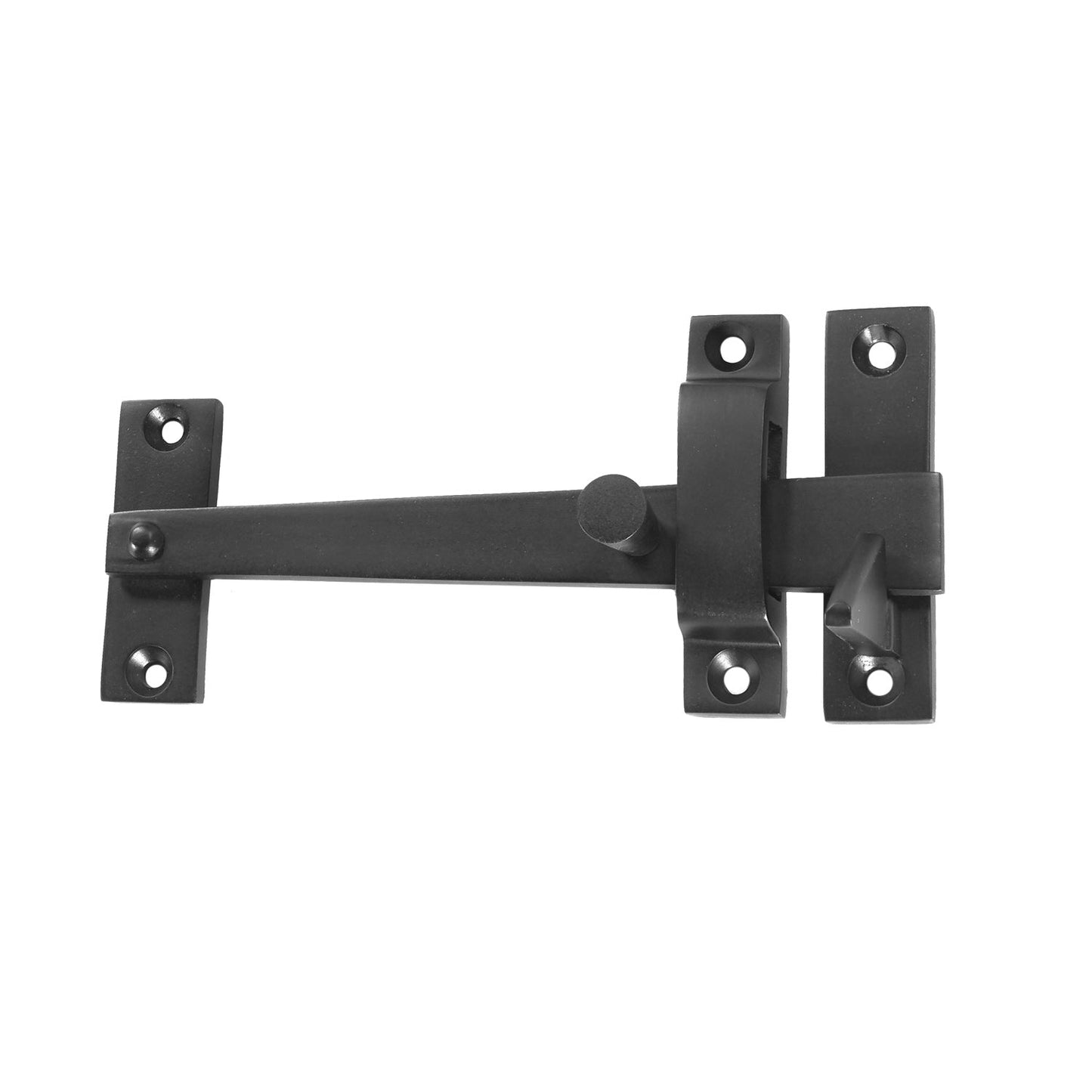 Solid Bronze Drop Bar Latch 8″ with Knob Gate & Door Bolt