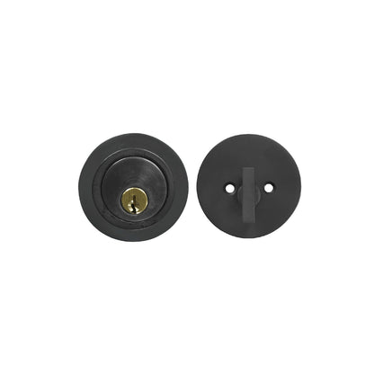 Solid Bronze Textured Euro Double Cylinder Deadbolt