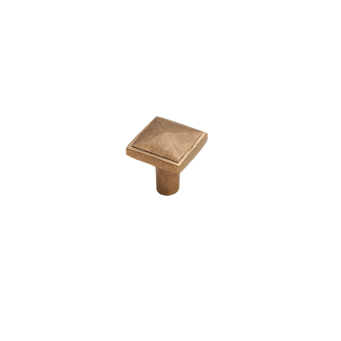 Bronze Pyramid Knob 1″ Champagne Cabinet Knob – Mission Collection