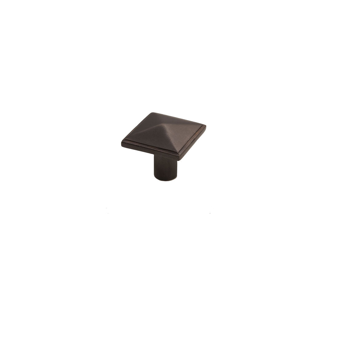 Bronze Pyramid Knob 1″ Espresso Cabinet Knob – Mission Collection