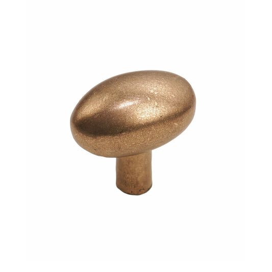 Bronze Oblong Knob 1-7/8″ Champagne Cabinet Knob – Mission Collection