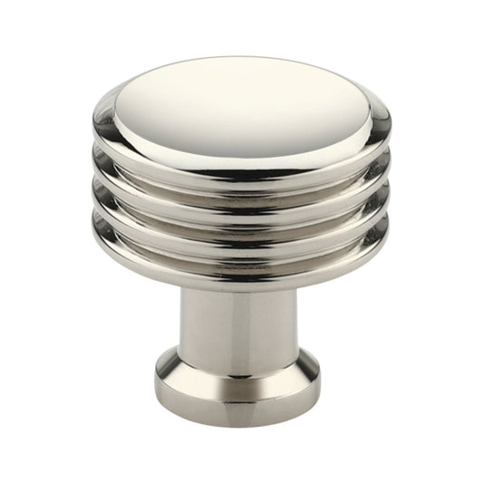 Geneva Cabinet Knob Polished Nickel Small