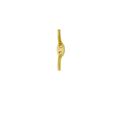 Hook 3" Pb (Polished Brass)