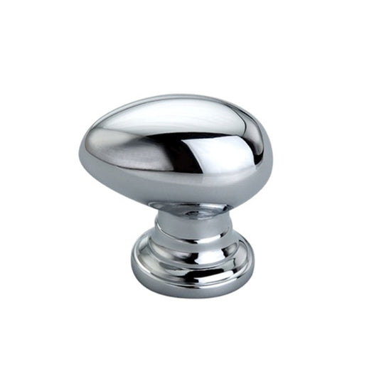 Hammered Bird Knob Polished Nickel Large