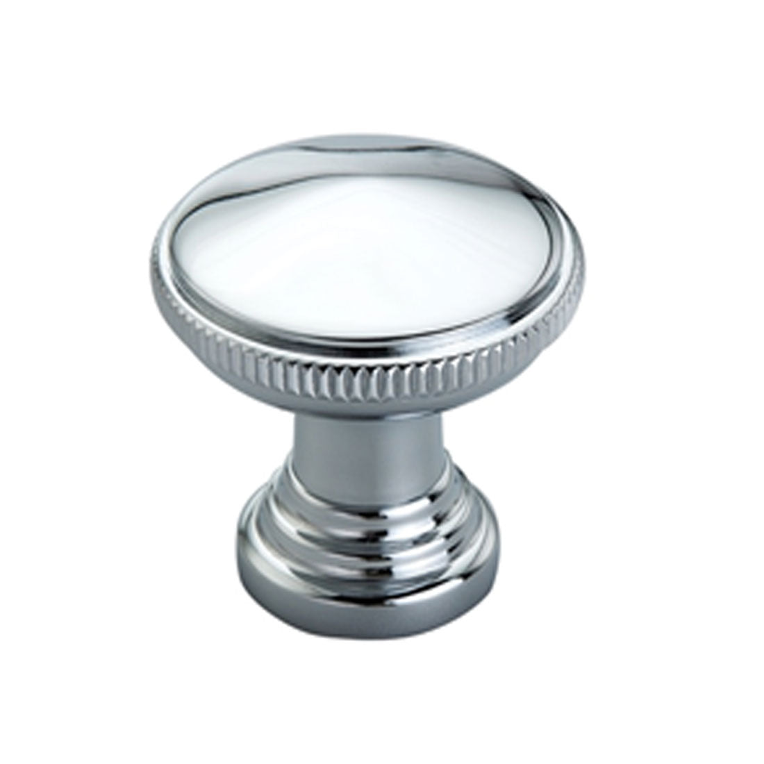 Hammered Cabinet Knob Polished Nickel Large