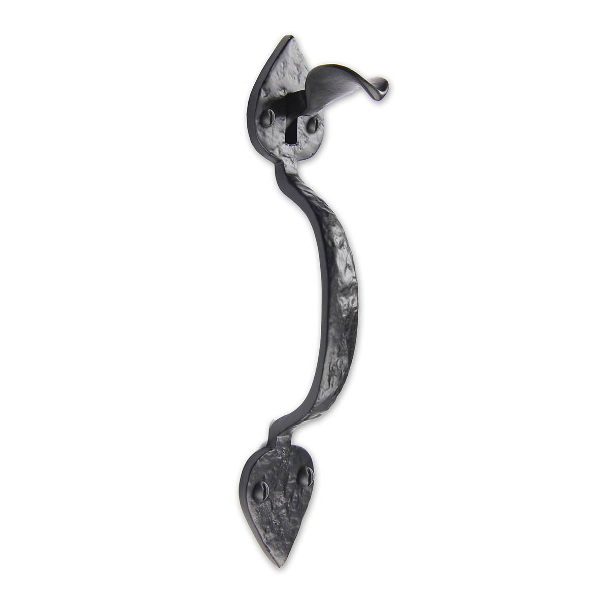 Cast Iron Heart Gate Kit   Drop Bar, Thumb Latch, & Gate Stop