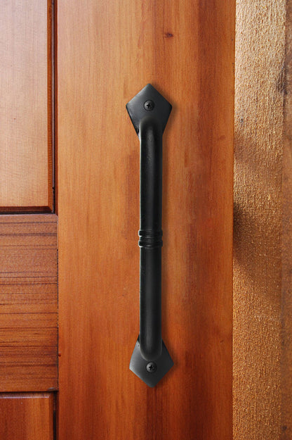 Cast Iron 9'' Ripple Door Pull Handle   Door & Gate Pull Handle