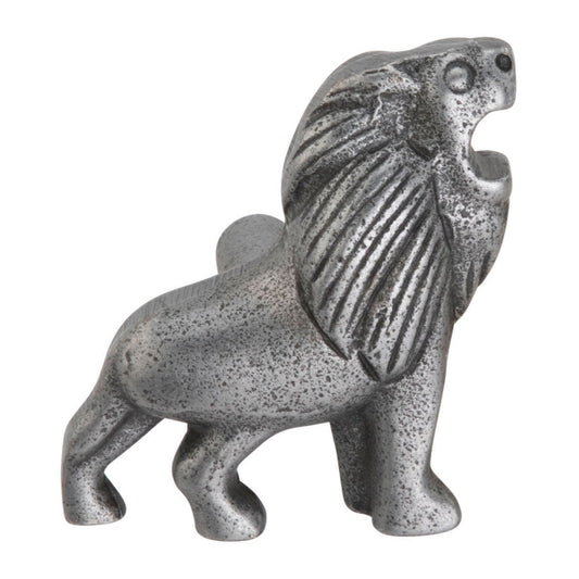 Lion Knob (Silver)