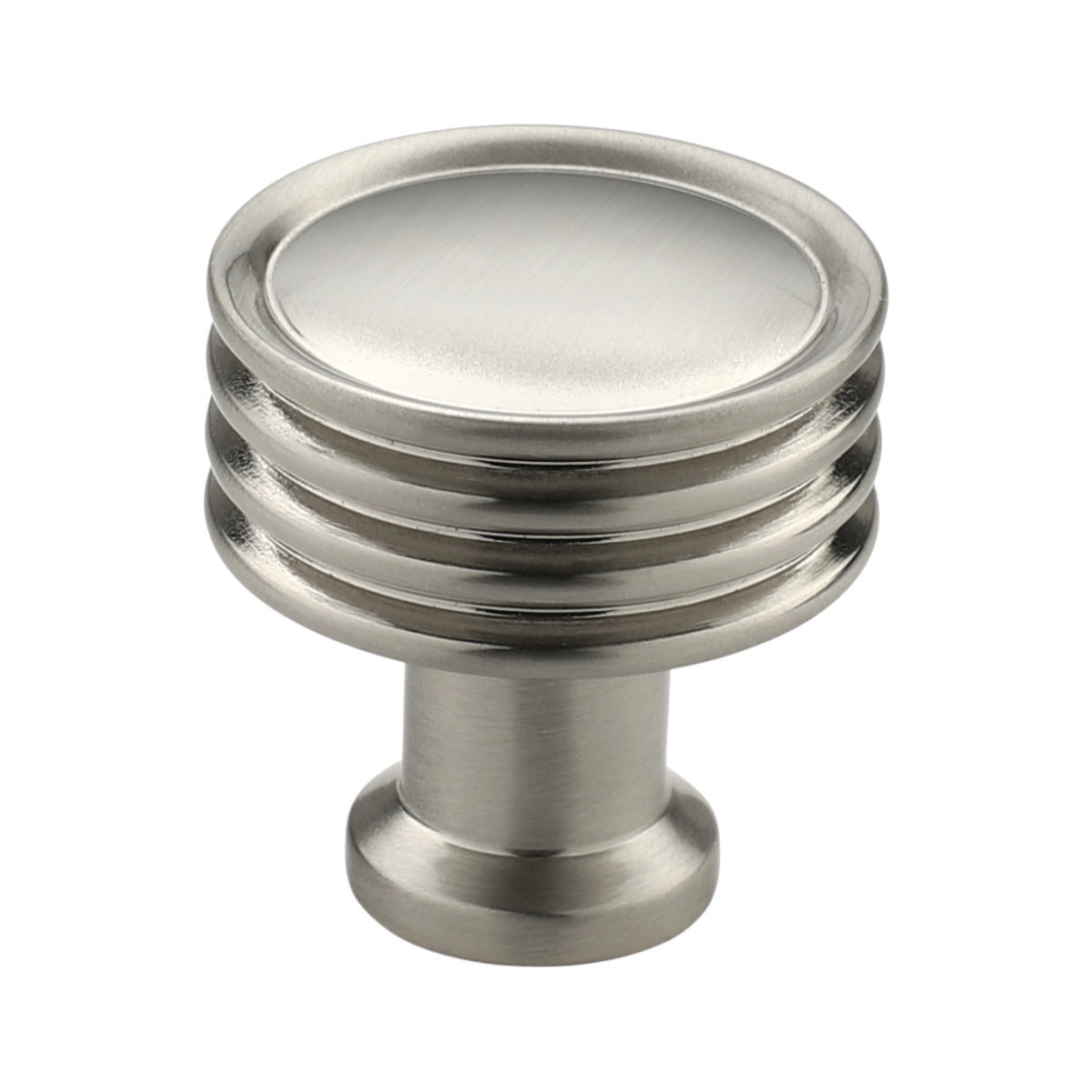 Leeds Cabinet Knob Satin Nickel Small