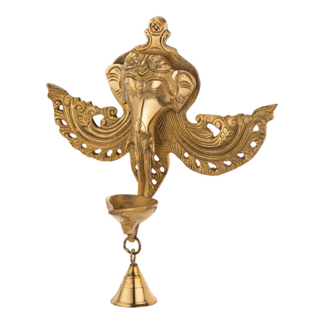 Brass NajarBatu 4″ Handcrafted Decorative Protective Showpiece