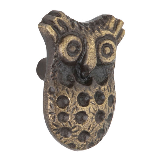 Owl Knob (Pewter)