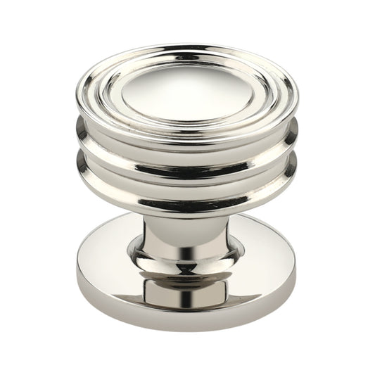 Tuscon Cabinet Knob Polished Nickel Small