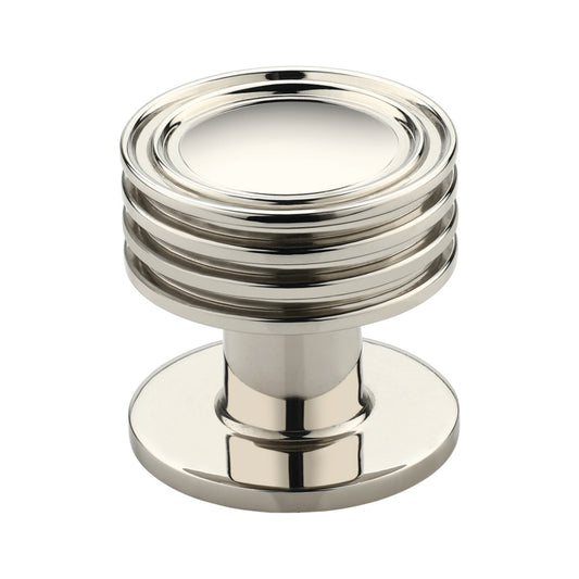 Tuscon Cabinet Knob Polished Nickel Large