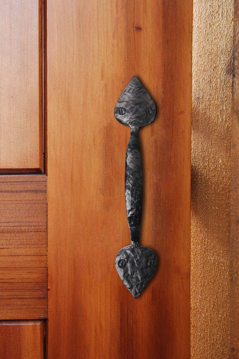 Cast Iron Heart Door & Gate Pull Handle