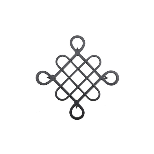 Forged Iron - 9-3/4" Speakeasy Grille