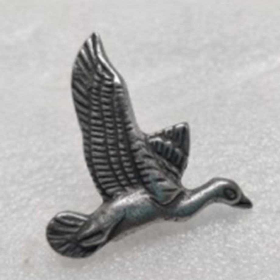 Bird Cabinet Knob (Silver )