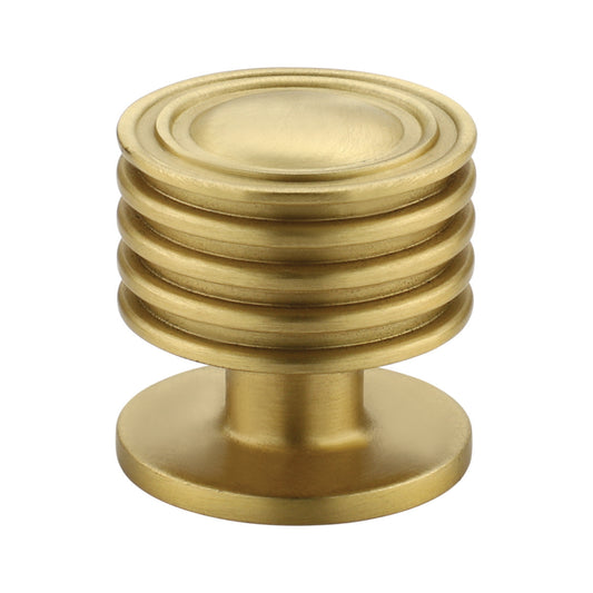 Tuscon Cabinet Knob Medium Satin Brass